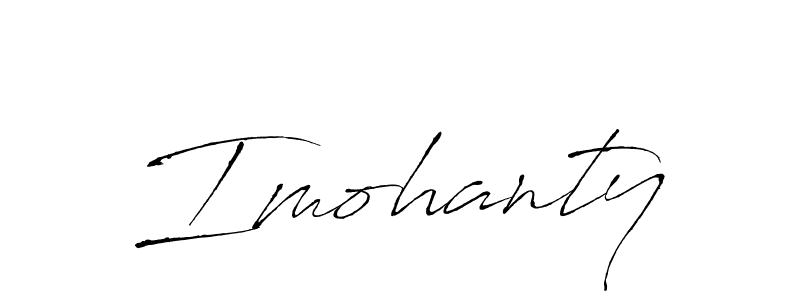 if you are searching for the best signature style for your name Imohanty. so please give up your signature search. here we have designed multiple signature styles  using Antro_Vectra. Imohanty signature style 6 images and pictures png