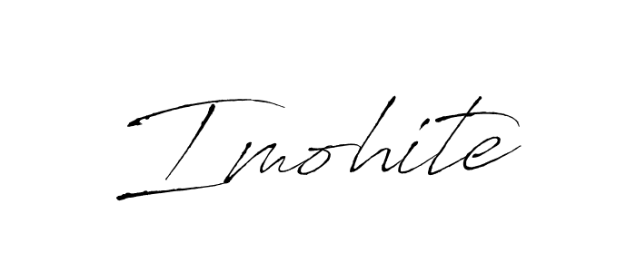Make a beautiful signature design for name Imohite. Use this online signature maker to create a handwritten signature for free. Imohite signature style 6 images and pictures png