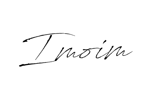 Antro_Vectra is a professional signature style that is perfect for those who want to add a touch of class to their signature. It is also a great choice for those who want to make their signature more unique. Get Imoim name to fancy signature for free. Imoim signature style 6 images and pictures png