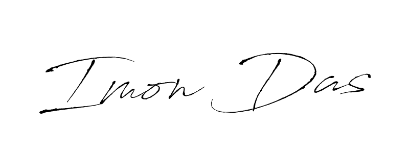 Imon Das stylish signature style. Best Handwritten Sign (Antro_Vectra) for my name. Handwritten Signature Collection Ideas for my name Imon Das. Imon Das signature style 6 images and pictures png