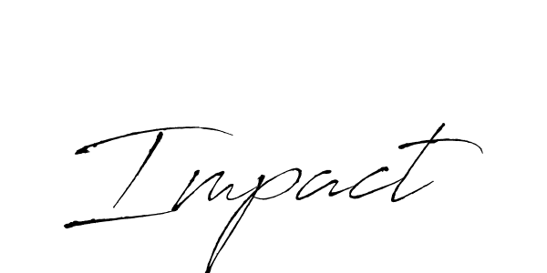 Use a signature maker to create a handwritten signature online. With this signature software, you can design (Antro_Vectra) your own signature for name Impact. Impact signature style 6 images and pictures png