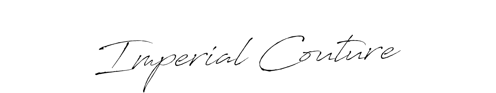 How to make Imperial Couture signature? Antro_Vectra is a professional autograph style. Create handwritten signature for Imperial Couture name. Imperial Couture signature style 6 images and pictures png