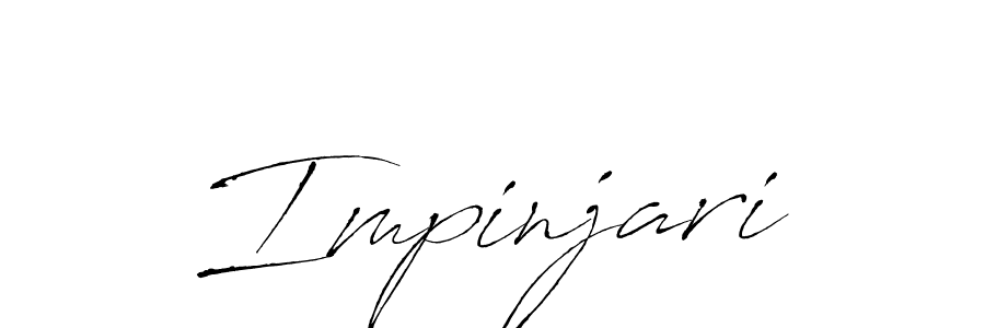 Also we have Impinjari name is the best signature style. Create professional handwritten signature collection using Antro_Vectra autograph style. Impinjari signature style 6 images and pictures png