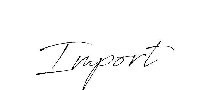 Similarly Antro_Vectra is the best handwritten signature design. Signature creator online .You can use it as an online autograph creator for name Import . Import  signature style 6 images and pictures png