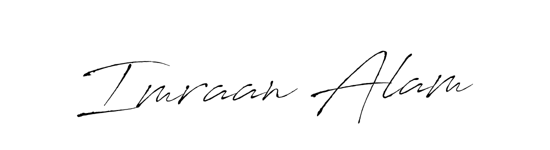 This is the best signature style for the Imraan Alam name. Also you like these signature font (Antro_Vectra). Mix name signature. Imraan Alam signature style 6 images and pictures png