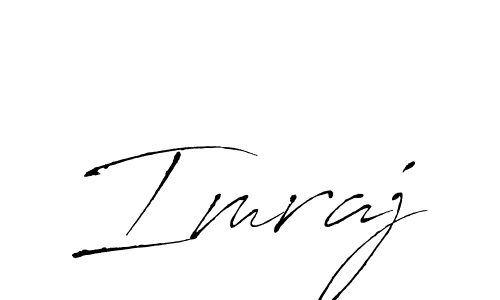 Design your own signature with our free online signature maker. With this signature software, you can create a handwritten (Antro_Vectra) signature for name Imraj. Imraj signature style 6 images and pictures png