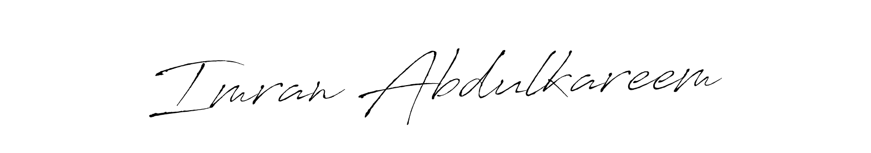 You should practise on your own different ways (Antro_Vectra) to write your name (Imran Abdulkareem) in signature. don't let someone else do it for you. Imran Abdulkareem signature style 6 images and pictures png