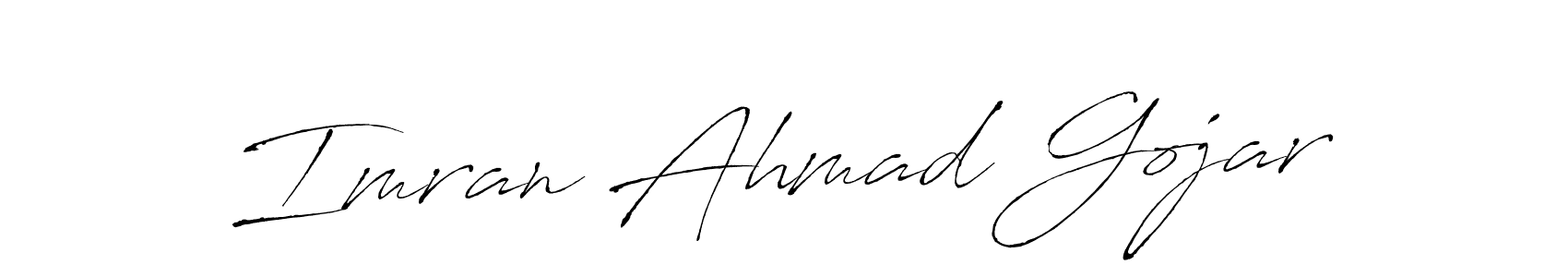 Also we have Imran Ahmad Gojar name is the best signature style. Create professional handwritten signature collection using Antro_Vectra autograph style. Imran Ahmad Gojar signature style 6 images and pictures png