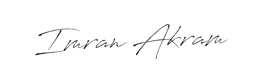 You should practise on your own different ways (Antro_Vectra) to write your name (Imran Akram) in signature. don't let someone else do it for you. Imran Akram signature style 6 images and pictures png