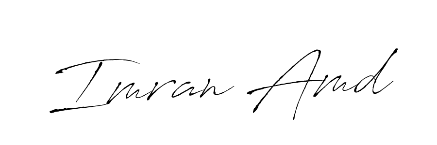 How to make Imran Amd name signature. Use Antro_Vectra style for creating short signs online. This is the latest handwritten sign. Imran Amd signature style 6 images and pictures png