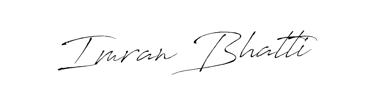 You should practise on your own different ways (Antro_Vectra) to write your name (Imran Bhatti) in signature. don't let someone else do it for you. Imran Bhatti signature style 6 images and pictures png