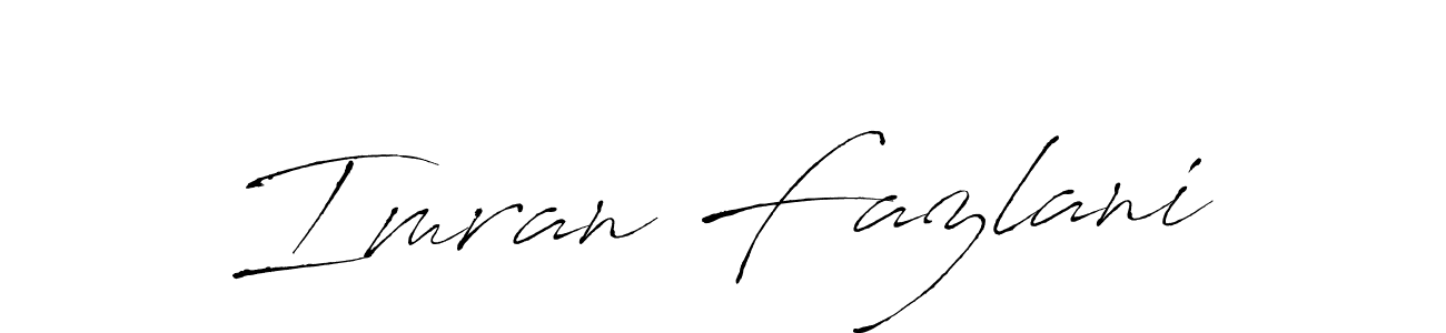 if you are searching for the best signature style for your name Imran Fazlani. so please give up your signature search. here we have designed multiple signature styles  using Antro_Vectra. Imran Fazlani signature style 6 images and pictures png