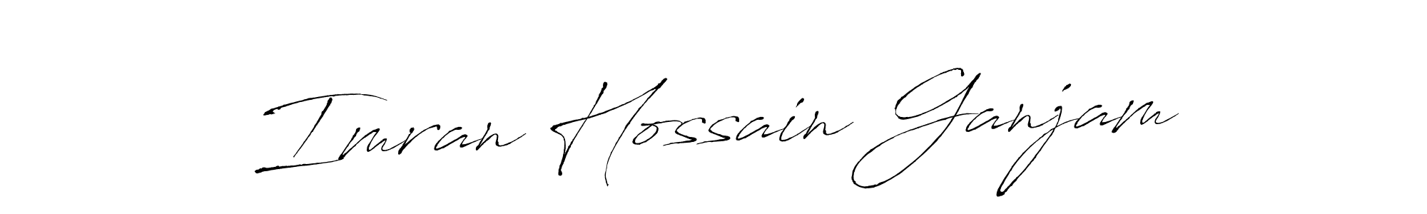 The best way (Antro_Vectra) to make a short signature is to pick only two or three words in your name. The name Imran Hossain Ganjam include a total of six letters. For converting this name. Imran Hossain Ganjam signature style 6 images and pictures png