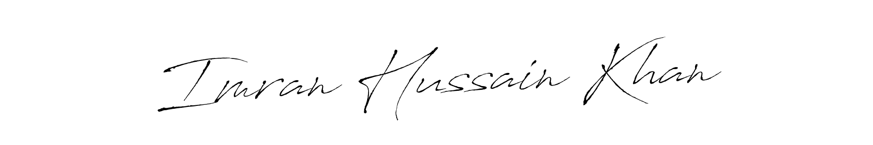 Imran Hussain Khan stylish signature style. Best Handwritten Sign (Antro_Vectra) for my name. Handwritten Signature Collection Ideas for my name Imran Hussain Khan. Imran Hussain Khan signature style 6 images and pictures png