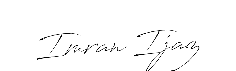 if you are searching for the best signature style for your name Imran Ijaz. so please give up your signature search. here we have designed multiple signature styles  using Antro_Vectra. Imran Ijaz signature style 6 images and pictures png