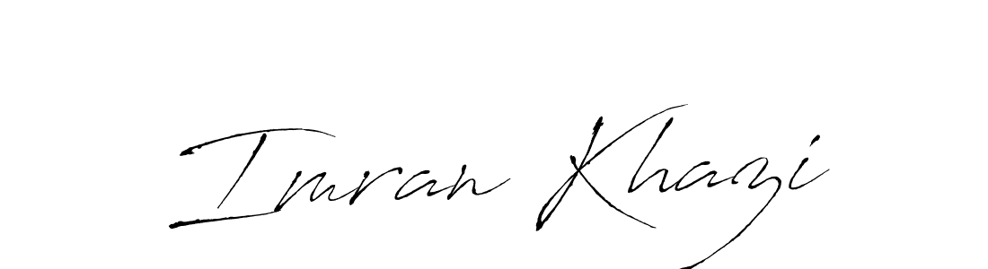 It looks lik you need a new signature style for name Imran Khazi. Design unique handwritten (Antro_Vectra) signature with our free signature maker in just a few clicks. Imran Khazi signature style 6 images and pictures png