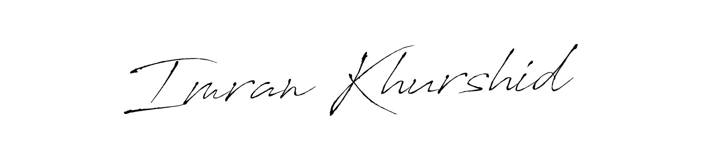 Once you've used our free online signature maker to create your best signature Antro_Vectra style, it's time to enjoy all of the benefits that Imran Khurshid name signing documents. Imran Khurshid signature style 6 images and pictures png