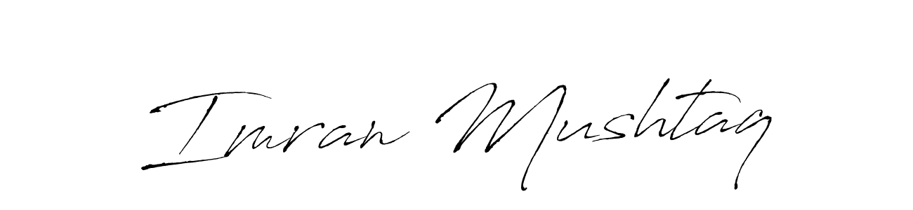 Make a beautiful signature design for name Imran Mushtaq. With this signature (Antro_Vectra) style, you can create a handwritten signature for free. Imran Mushtaq signature style 6 images and pictures png