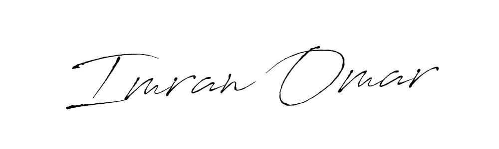 Design your own signature with our free online signature maker. With this signature software, you can create a handwritten (Antro_Vectra) signature for name Imran Omar. Imran Omar signature style 6 images and pictures png
