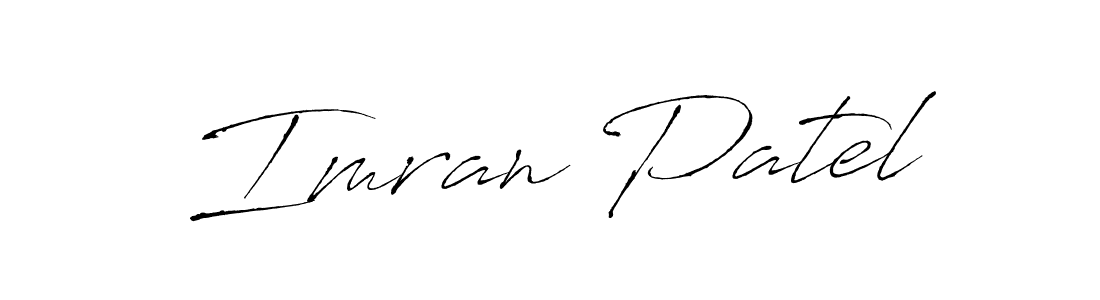 Antro_Vectra is a professional signature style that is perfect for those who want to add a touch of class to their signature. It is also a great choice for those who want to make their signature more unique. Get Imran Patel name to fancy signature for free. Imran Patel signature style 6 images and pictures png