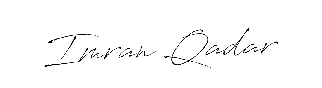 Use a signature maker to create a handwritten signature online. With this signature software, you can design (Antro_Vectra) your own signature for name Imran Qadar. Imran Qadar signature style 6 images and pictures png