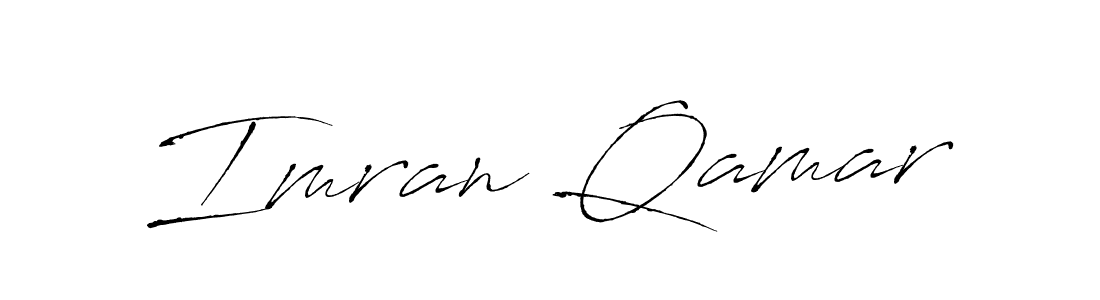 Imran Qamar stylish signature style. Best Handwritten Sign (Antro_Vectra) for my name. Handwritten Signature Collection Ideas for my name Imran Qamar. Imran Qamar signature style 6 images and pictures png