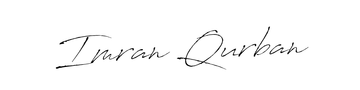 How to make Imran Qurban signature? Antro_Vectra is a professional autograph style. Create handwritten signature for Imran Qurban name. Imran Qurban signature style 6 images and pictures png