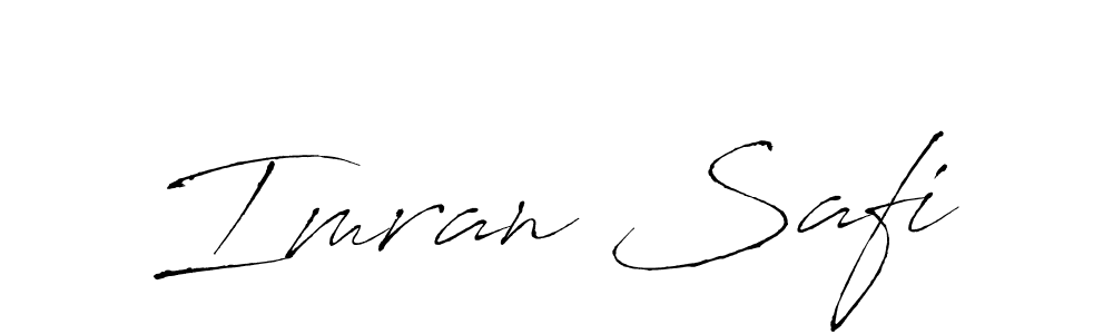 How to make Imran Safi signature? Antro_Vectra is a professional autograph style. Create handwritten signature for Imran Safi name. Imran Safi signature style 6 images and pictures png