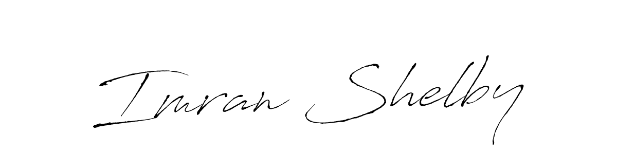 It looks lik you need a new signature style for name Imran Shelby. Design unique handwritten (Antro_Vectra) signature with our free signature maker in just a few clicks. Imran Shelby signature style 6 images and pictures png