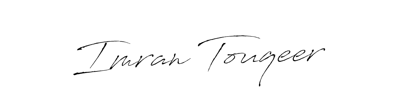 Once you've used our free online signature maker to create your best signature Antro_Vectra style, it's time to enjoy all of the benefits that Imran Touqeer name signing documents. Imran Touqeer signature style 6 images and pictures png