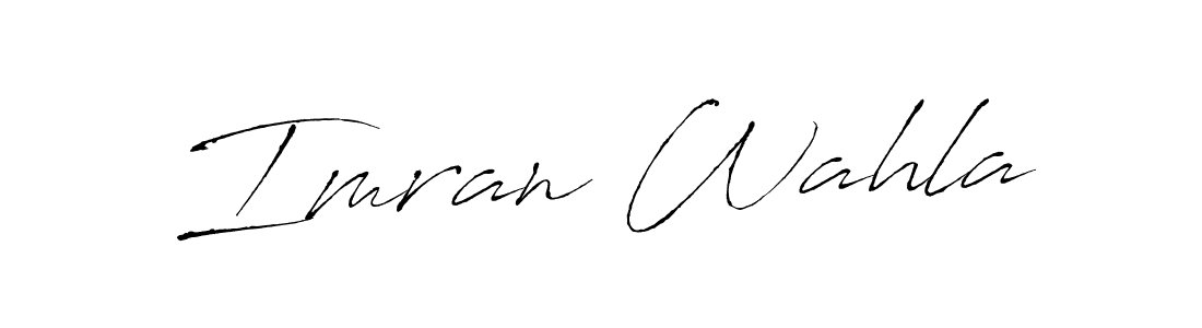 if you are searching for the best signature style for your name Imran Wahla. so please give up your signature search. here we have designed multiple signature styles  using Antro_Vectra. Imran Wahla signature style 6 images and pictures png