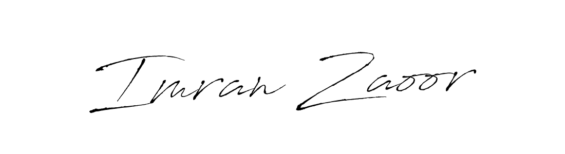 Design your own signature with our free online signature maker. With this signature software, you can create a handwritten (Antro_Vectra) signature for name Imran Zaoor. Imran Zaoor signature style 6 images and pictures png