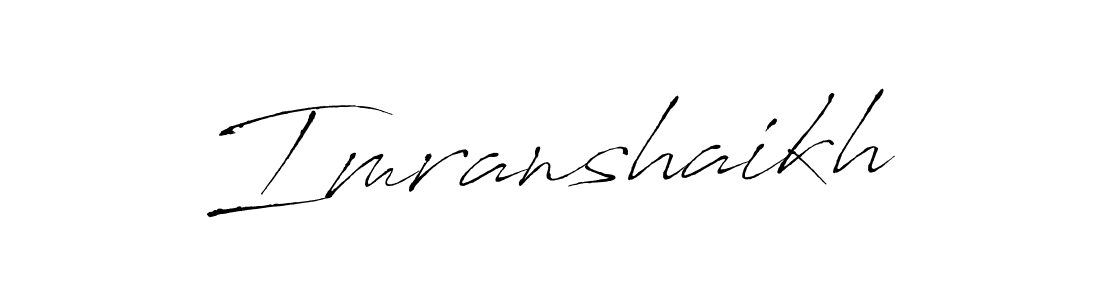 This is the best signature style for the Imranshaikh name. Also you like these signature font (Antro_Vectra). Mix name signature. Imranshaikh signature style 6 images and pictures png