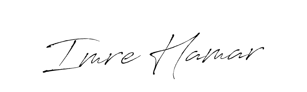 Similarly Antro_Vectra is the best handwritten signature design. Signature creator online .You can use it as an online autograph creator for name Imre Hamar. Imre Hamar signature style 6 images and pictures png