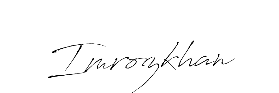 You can use this online signature creator to create a handwritten signature for the name Imrozkhan. This is the best online autograph maker. Imrozkhan signature style 6 images and pictures png