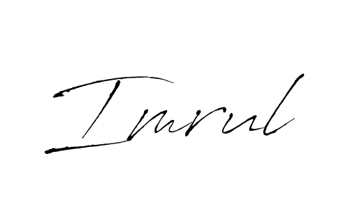 Similarly Antro_Vectra is the best handwritten signature design. Signature creator online .You can use it as an online autograph creator for name Imrul. Imrul signature style 6 images and pictures png