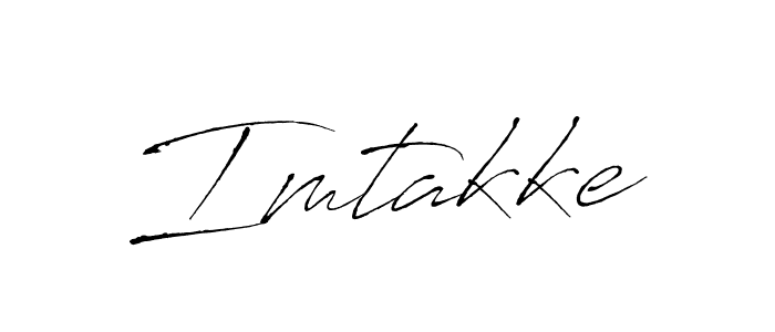 Here are the top 10 professional signature styles for the name Imtakke. These are the best autograph styles you can use for your name. Imtakke signature style 6 images and pictures png