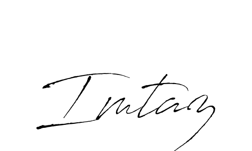 Make a beautiful signature design for name Imtaz. With this signature (Antro_Vectra) style, you can create a handwritten signature for free. Imtaz signature style 6 images and pictures png