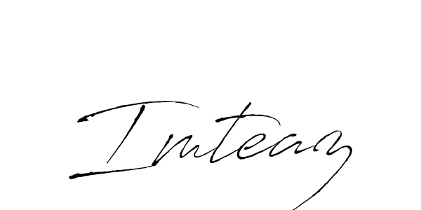 Imteaz stylish signature style. Best Handwritten Sign (Antro_Vectra) for my name. Handwritten Signature Collection Ideas for my name Imteaz. Imteaz signature style 6 images and pictures png