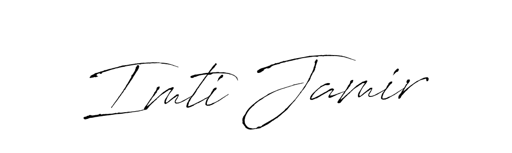 Also You can easily find your signature by using the search form. We will create Imti Jamir name handwritten signature images for you free of cost using Antro_Vectra sign style. Imti Jamir signature style 6 images and pictures png