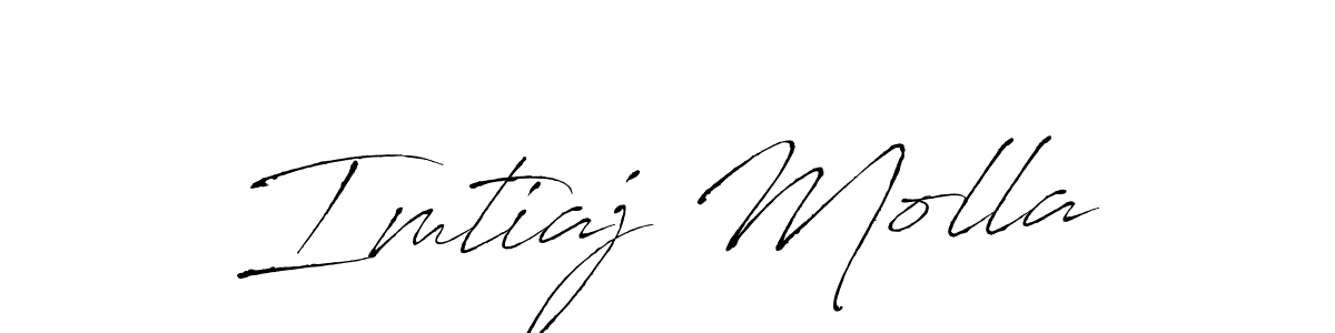 Use a signature maker to create a handwritten signature online. With this signature software, you can design (Antro_Vectra) your own signature for name Imtiaj Molla. Imtiaj Molla signature style 6 images and pictures png