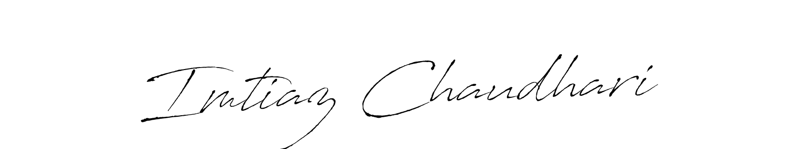 This is the best signature style for the Imtiaz Chaudhari name. Also you like these signature font (Antro_Vectra). Mix name signature. Imtiaz Chaudhari signature style 6 images and pictures png
