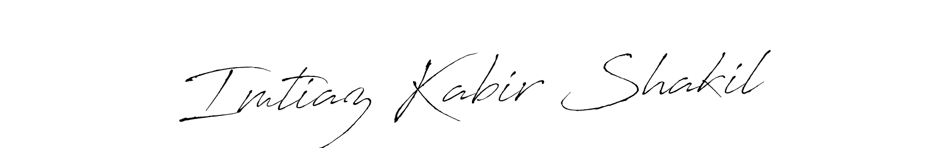This is the best signature style for the Imtiaz Kabir Shakil name. Also you like these signature font (Antro_Vectra). Mix name signature. Imtiaz Kabir Shakil signature style 6 images and pictures png