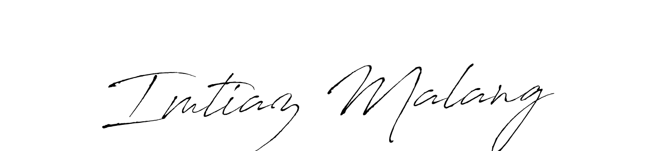 You can use this online signature creator to create a handwritten signature for the name Imtiaz Malang. This is the best online autograph maker. Imtiaz Malang signature style 6 images and pictures png