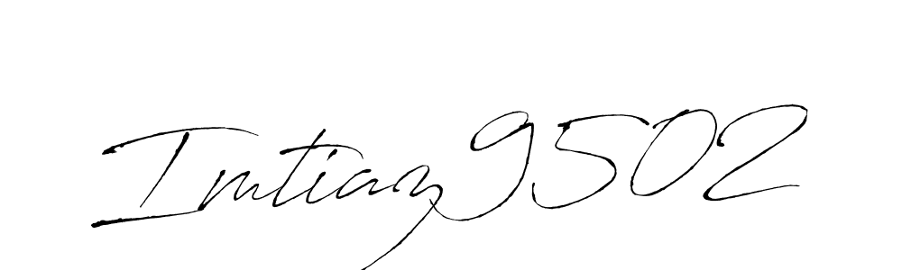 Create a beautiful signature design for name Imtiaz9502. With this signature (Antro_Vectra) fonts, you can make a handwritten signature for free. Imtiaz9502 signature style 6 images and pictures png