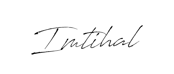 How to make Imtihal name signature. Use Antro_Vectra style for creating short signs online. This is the latest handwritten sign. Imtihal signature style 6 images and pictures png