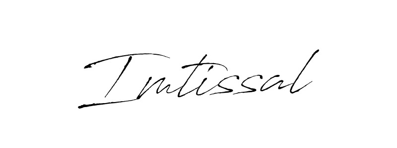 How to make Imtissal signature? Antro_Vectra is a professional autograph style. Create handwritten signature for Imtissal name. Imtissal signature style 6 images and pictures png