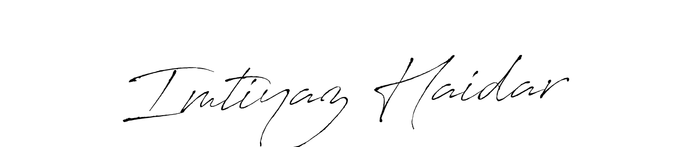How to make Imtiyaz Haidar signature? Antro_Vectra is a professional autograph style. Create handwritten signature for Imtiyaz Haidar name. Imtiyaz Haidar signature style 6 images and pictures png
