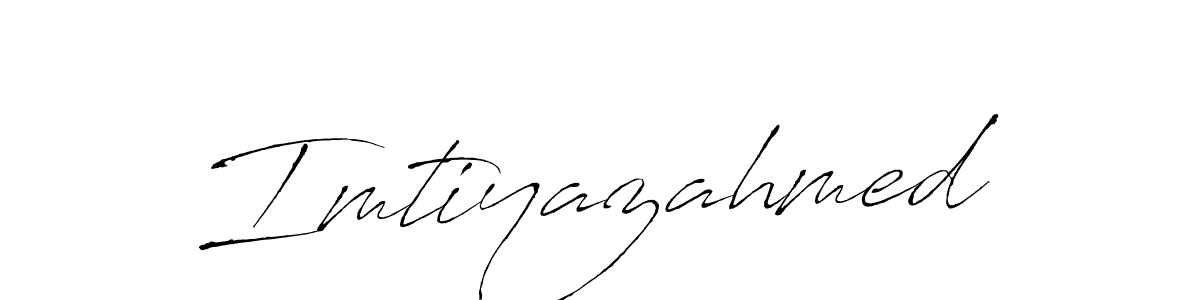 if you are searching for the best signature style for your name Imtiyazahmed. so please give up your signature search. here we have designed multiple signature styles  using Antro_Vectra. Imtiyazahmed signature style 6 images and pictures png