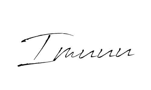 Similarly Antro_Vectra is the best handwritten signature design. Signature creator online .You can use it as an online autograph creator for name Imuuu. Imuuu signature style 6 images and pictures png